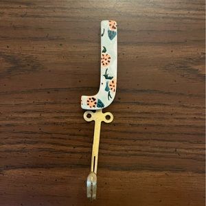 Anthropologie Letter J Hook